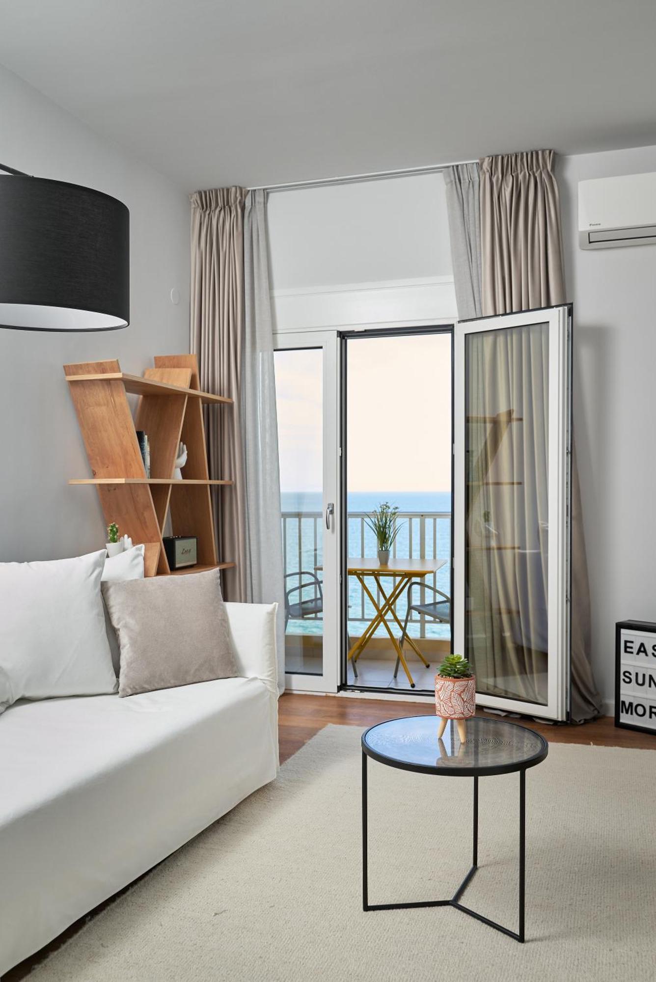 Crete - Heraklion Sea View Apartment 1 ภายนอก รูปภาพ